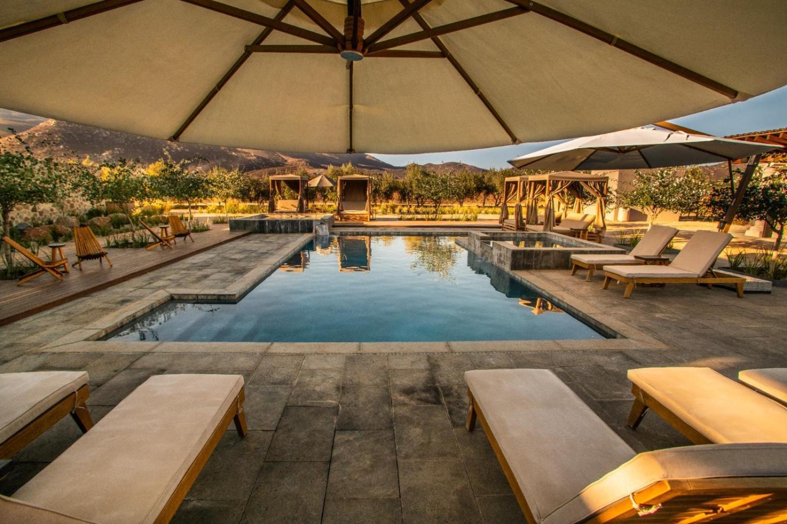 Hotel Flores De Sal-Valle De Guadalupe Exterior photo