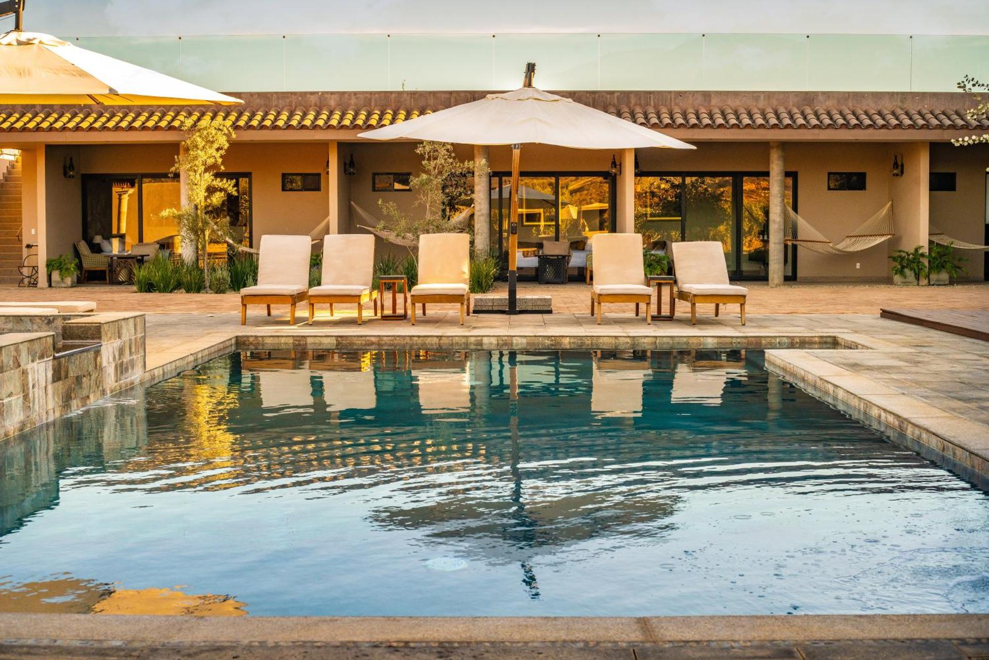 Hotel Flores De Sal-Valle De Guadalupe Exterior photo