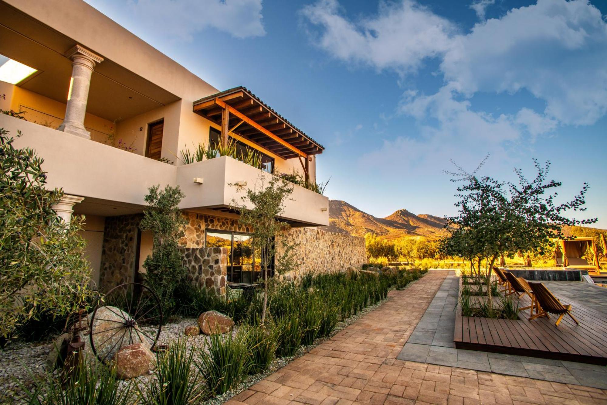Hotel Flores De Sal-Valle De Guadalupe Exterior photo