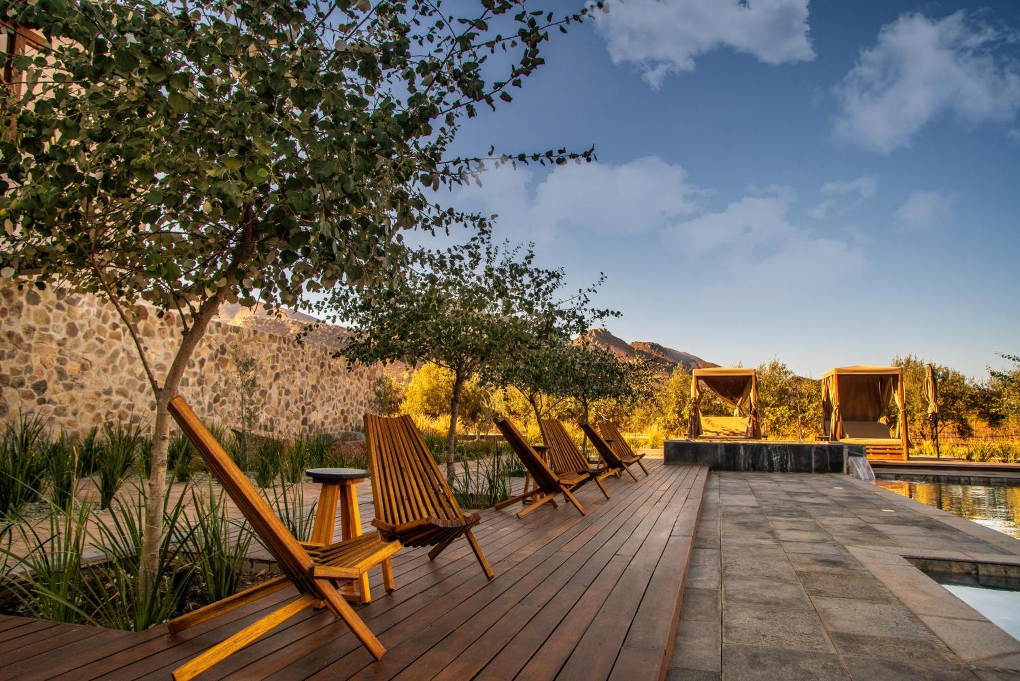 Hotel Flores De Sal-Valle De Guadalupe Exterior photo