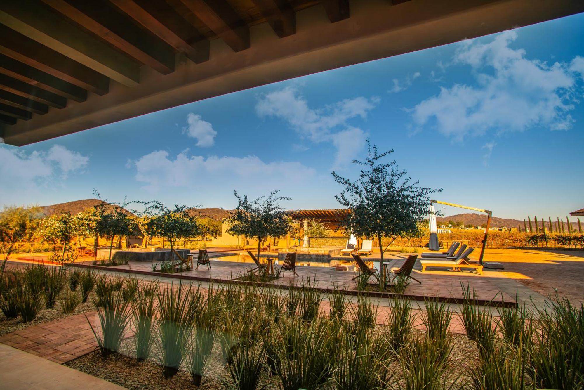 Hotel Flores De Sal-Valle De Guadalupe Exterior photo