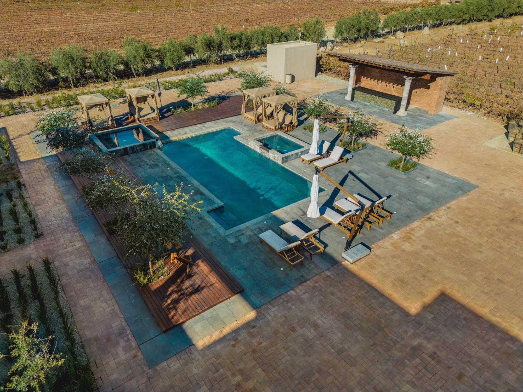 Hotel Flores De Sal-Valle De Guadalupe Exterior photo