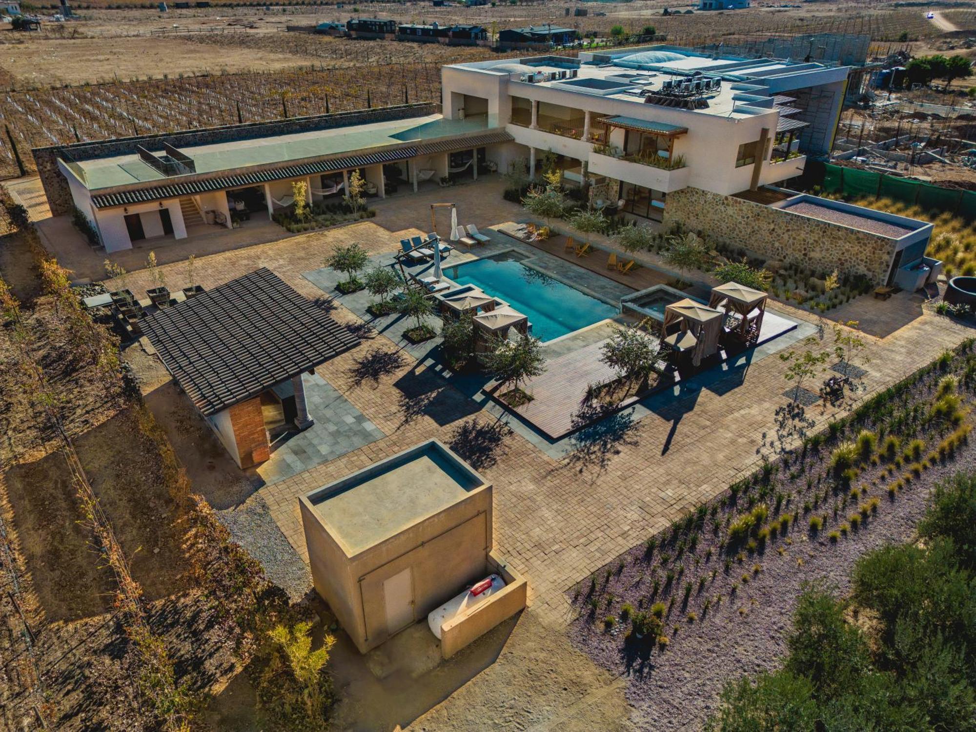 Hotel Flores De Sal-Valle De Guadalupe Exterior photo